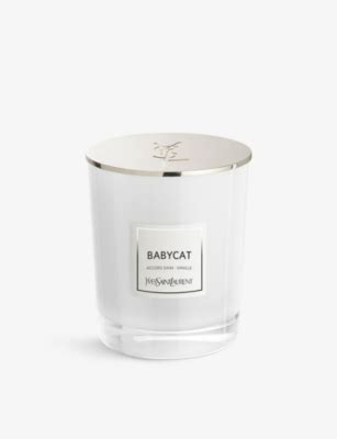 ysl candle scents|YSL babycat selfridges.